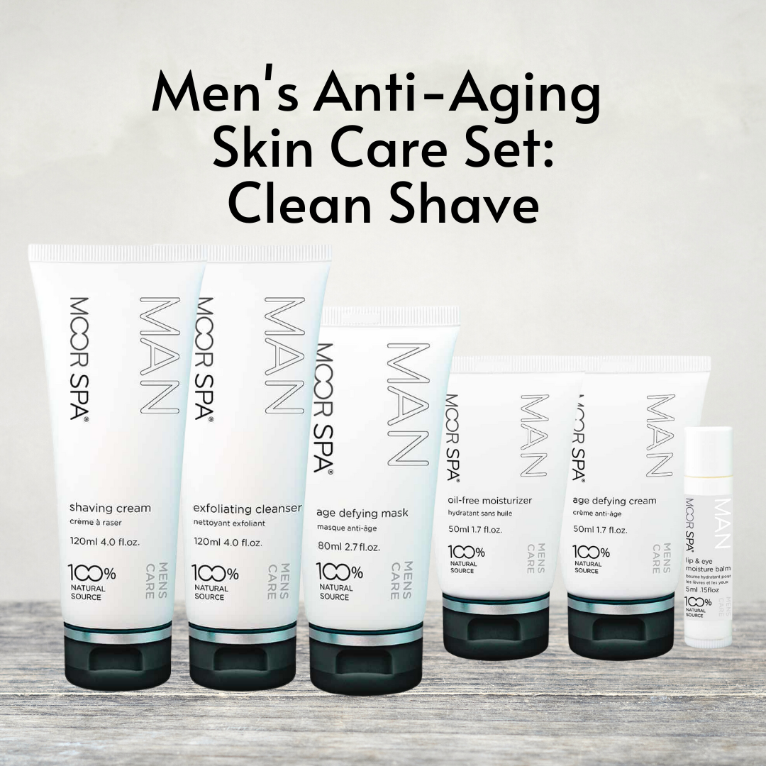 MEN'S ANTI-AGING SKIN CARE: CLEAN SHAVE